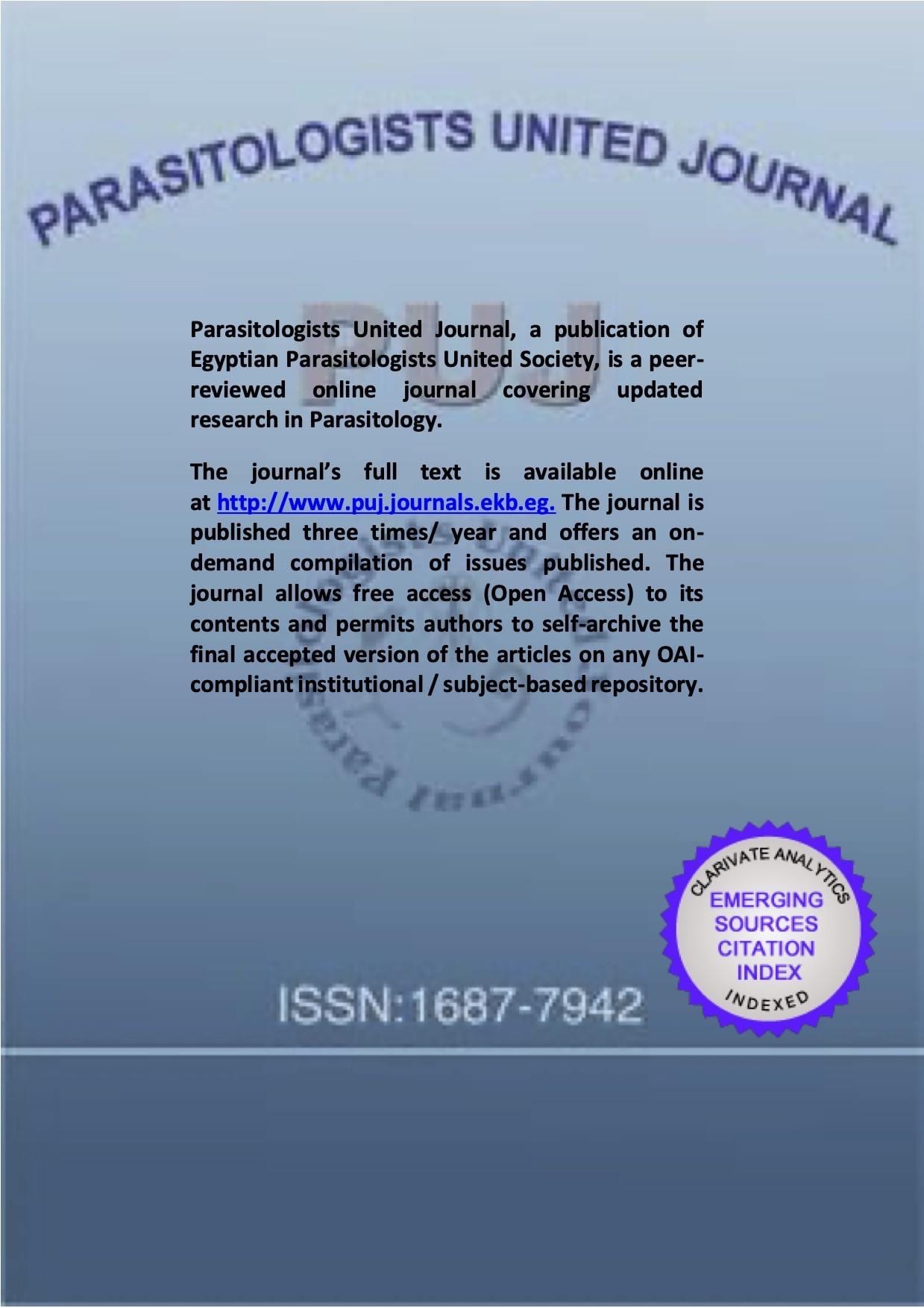 Parasitologists United Journal
